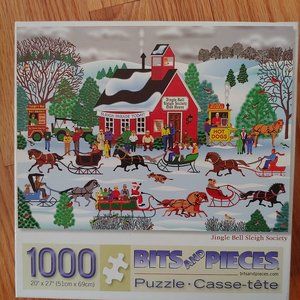 Jigsaw Puzzle Mark Frost Winter Sleigh 1000 pieces
